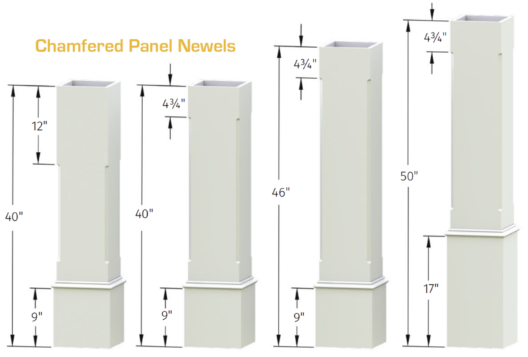 Newel Wraps Intex by Azek Enhance Your Railings