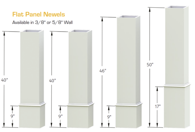 Newel Wraps Intex by Azek Enhance Your Railings