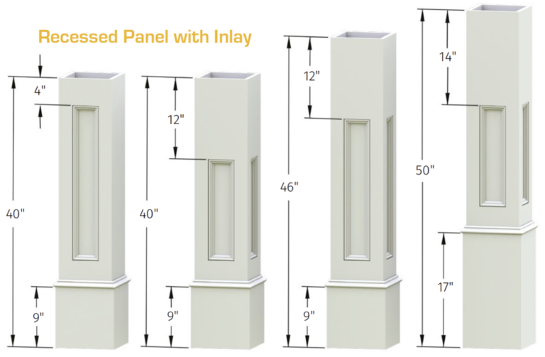 Newel Wraps Intex by Azek Enhance Your Railings